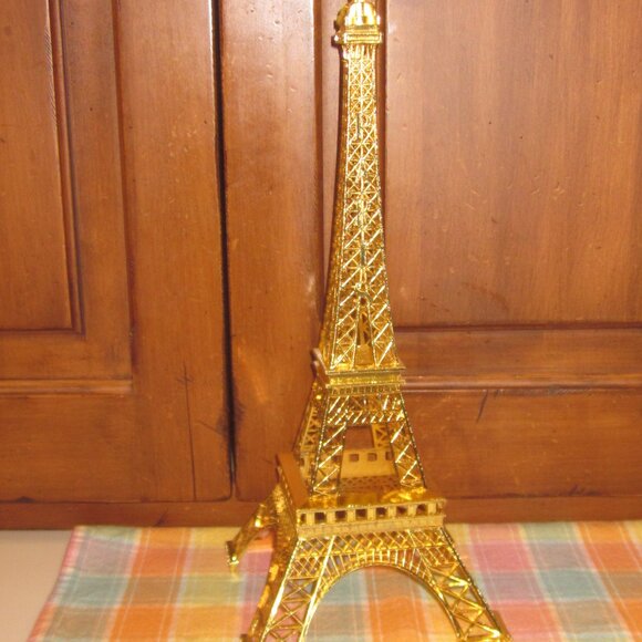 Other - Eiffel Tower Statue Gold Tone
